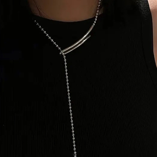 アメリヴィンテージ(Ameri VINTAGE)のClip ball chain necklace No.1019(ネックレス)