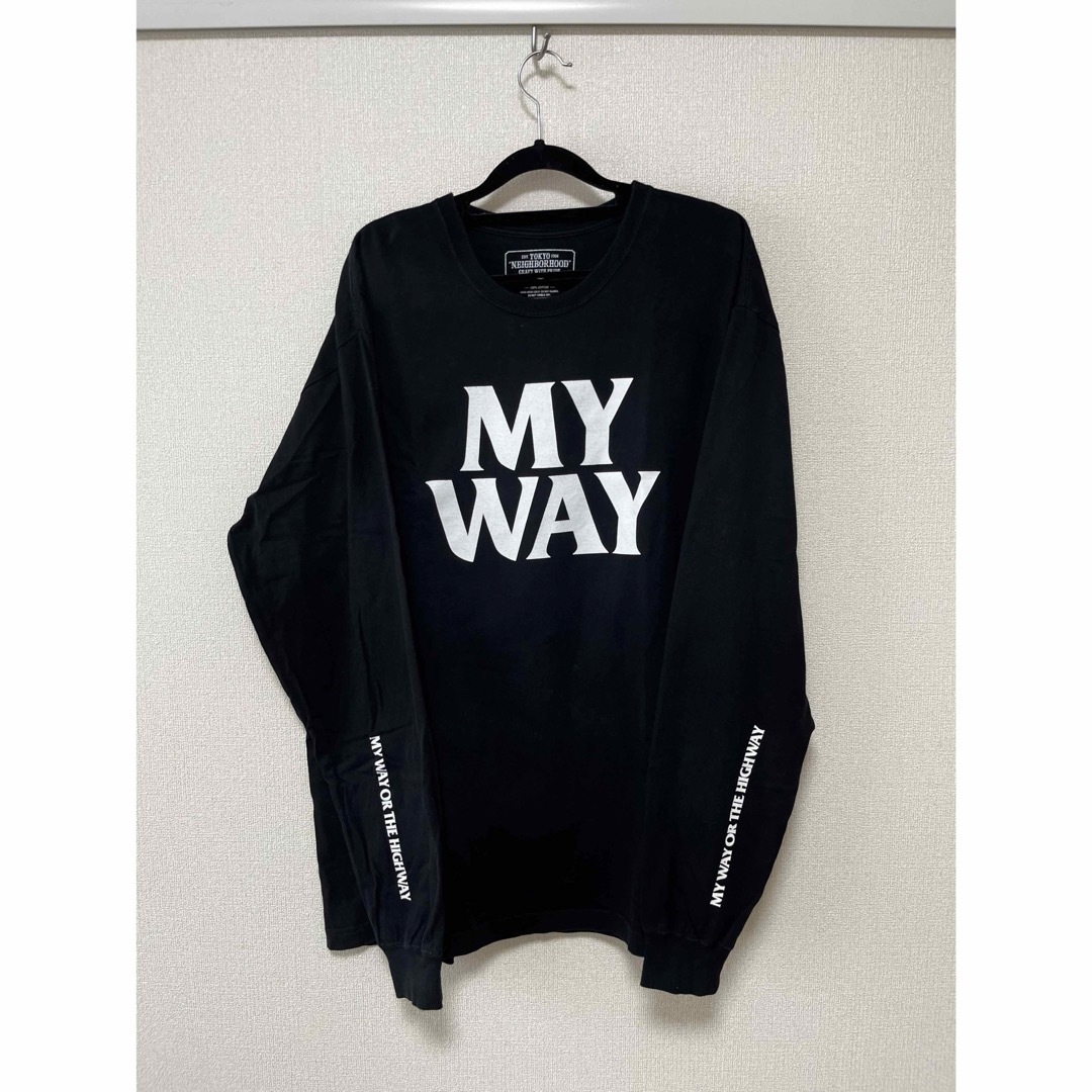 NEIGHBORHOOD(ネイバーフッド)のNEIGHBORHOOD/ネイバーフッド19AW MY WAY 長袖  Tシャツ メンズのトップス(Tシャツ/カットソー(七分/長袖))の商品写真