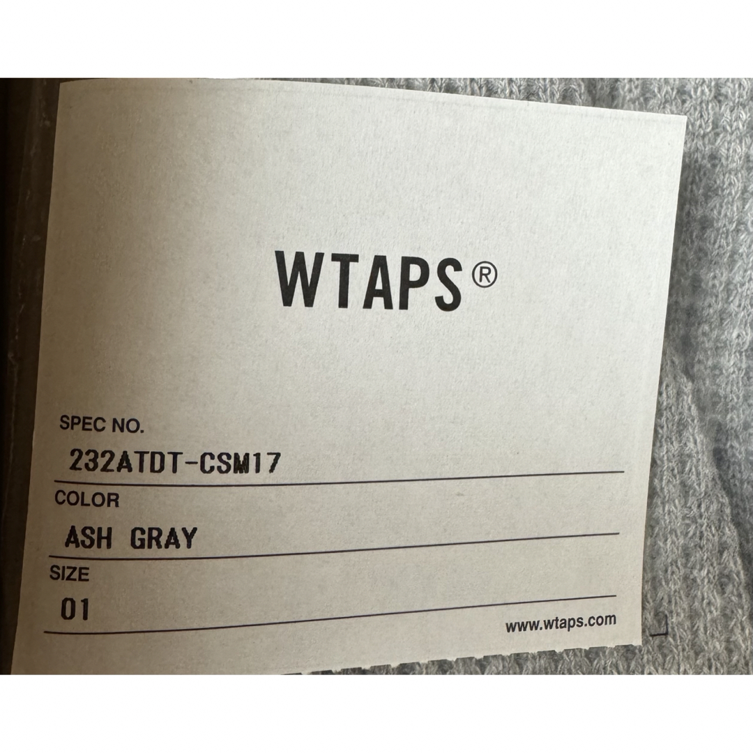 殿堂 美品 wtaps WAFFLE 01 LS COTTON. 2023 Sサイズ - トップス