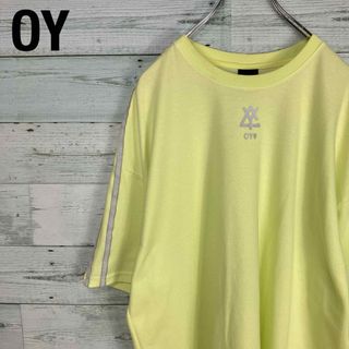 オーワイ(OY)のOY オーワイ 袖ライン リフレクティブライン ドロップショルダー 半袖Tシャツ(Tシャツ/カットソー(半袖/袖なし))