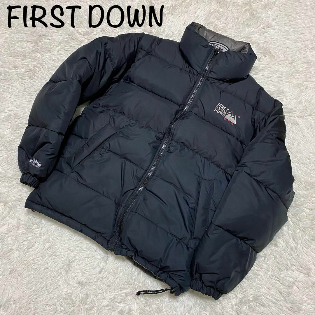 極美品 FIRST DOWN  ファーストダウン　Lサイズ