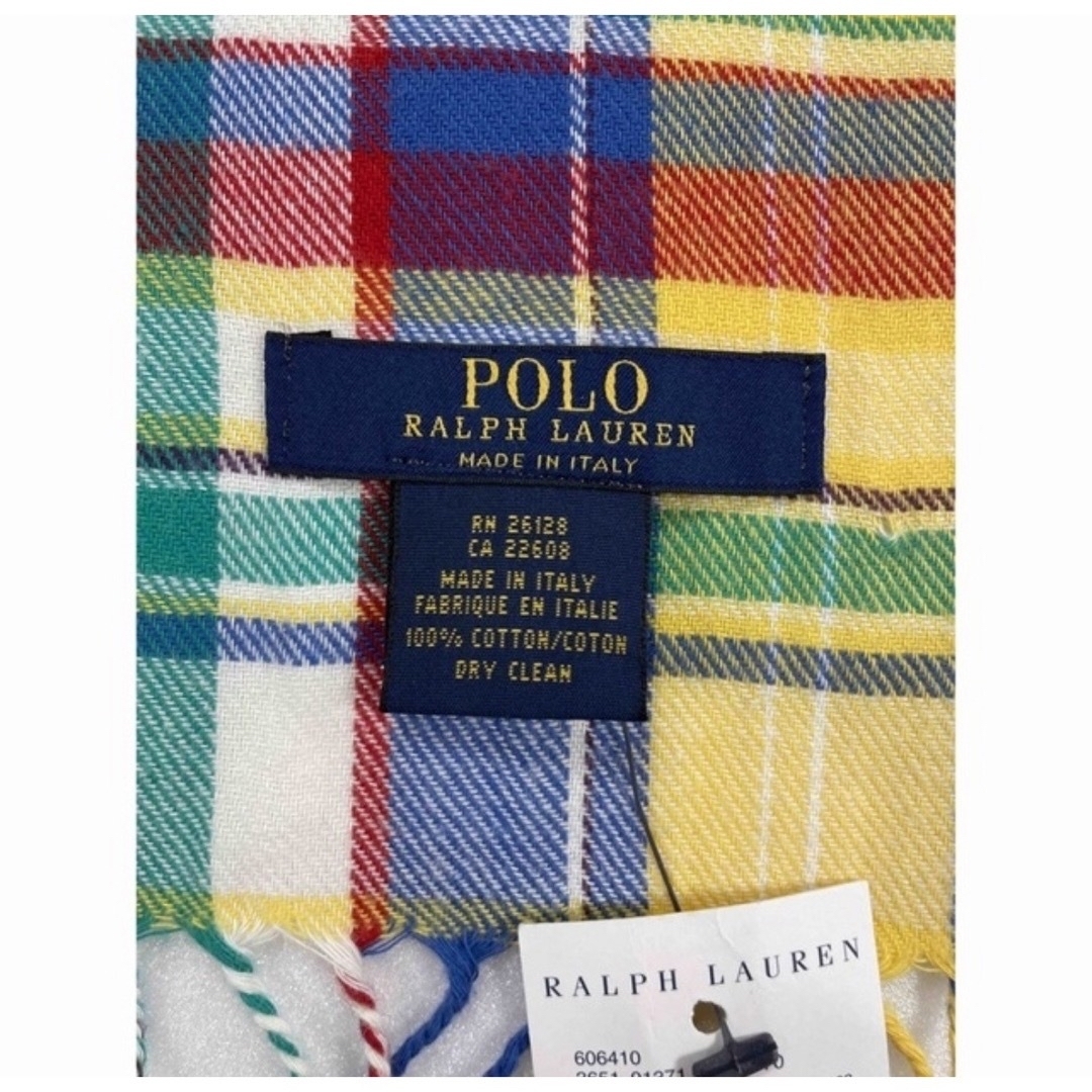 POLO RALPH LAUREN(ポロラルフローレン)の★ラルフローレン★RALPH LAUREN   ソフトで軽やか　マフラー　男女 メンズのファッション小物(マフラー)の商品写真