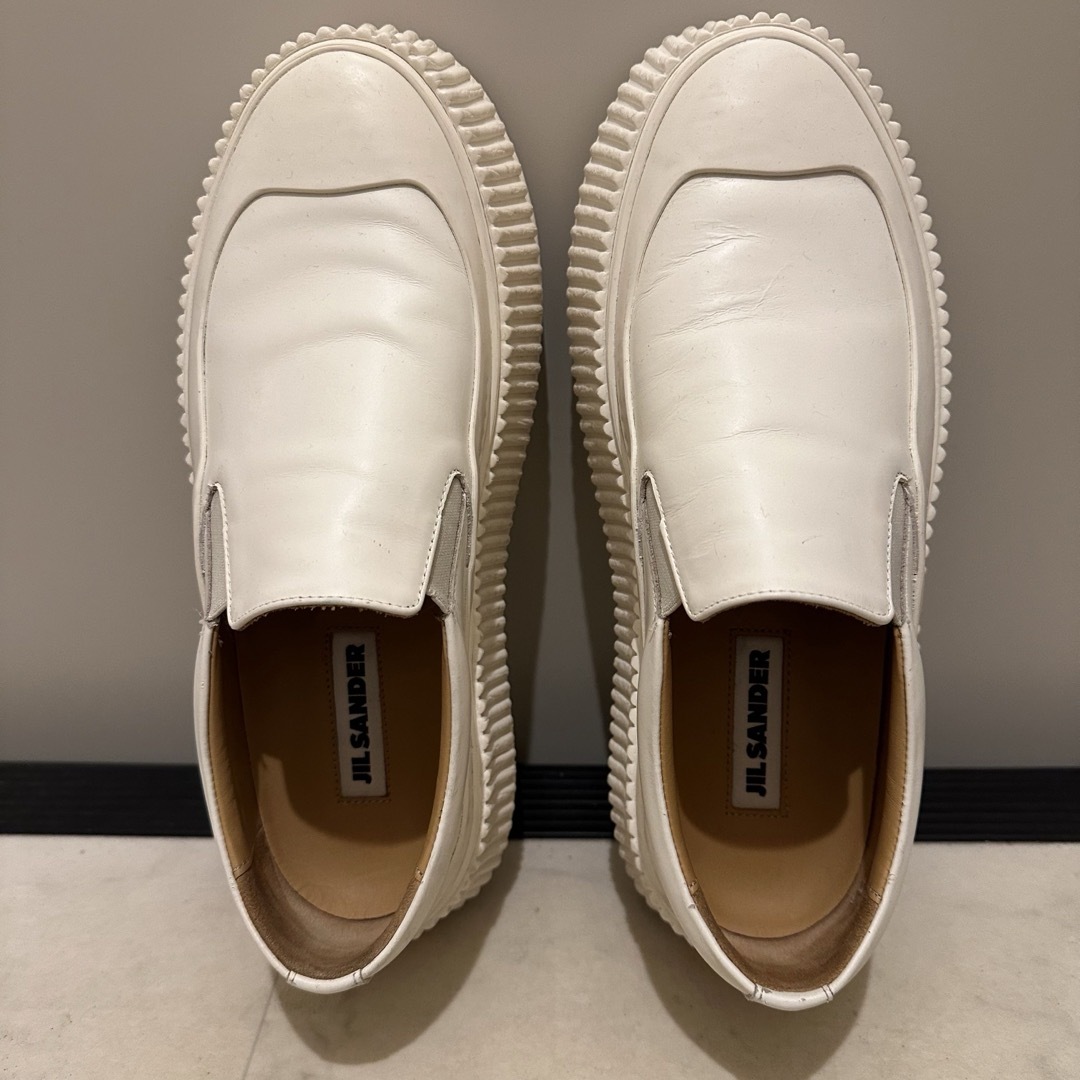 【美品】JIL SANDER ジルサンダー プラットフォームスニーカー 39