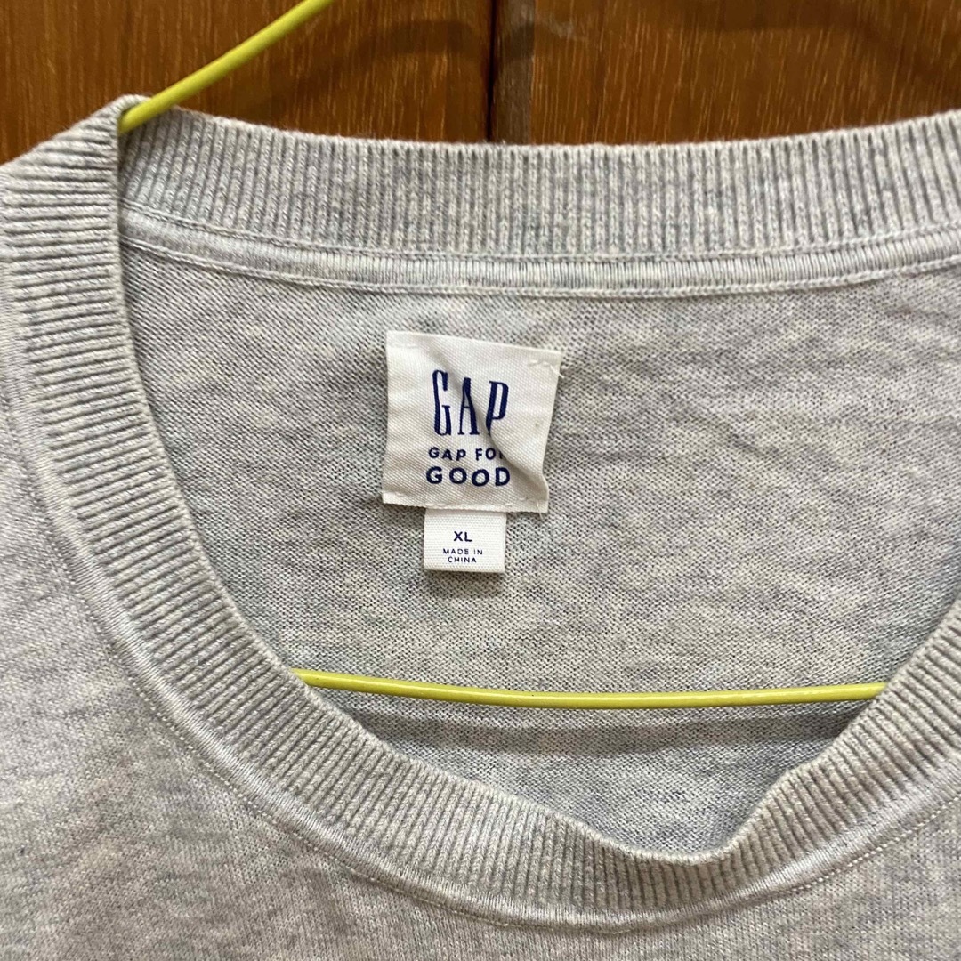 GAP(ギャップ)のメンズ　大きい服　GAP ギャップ　丸首　長袖　セーター　XL メンズのトップス(Tシャツ/カットソー(七分/長袖))の商品写真