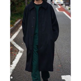 text Alpaca Travel Coat アルパカ  トラベルコート