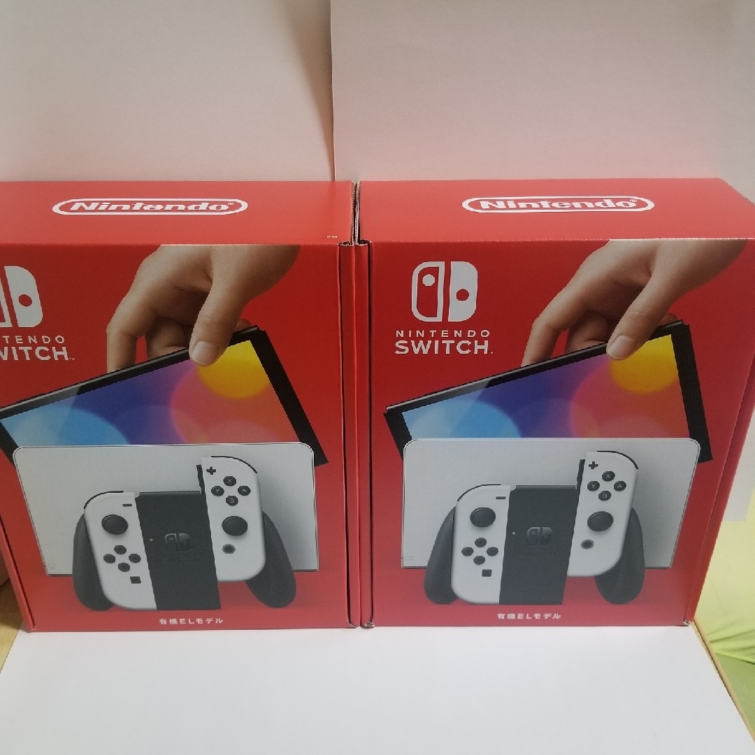 任天堂 ニンテンドースイッチ有機EL ホワイト 新品 2台セット switch