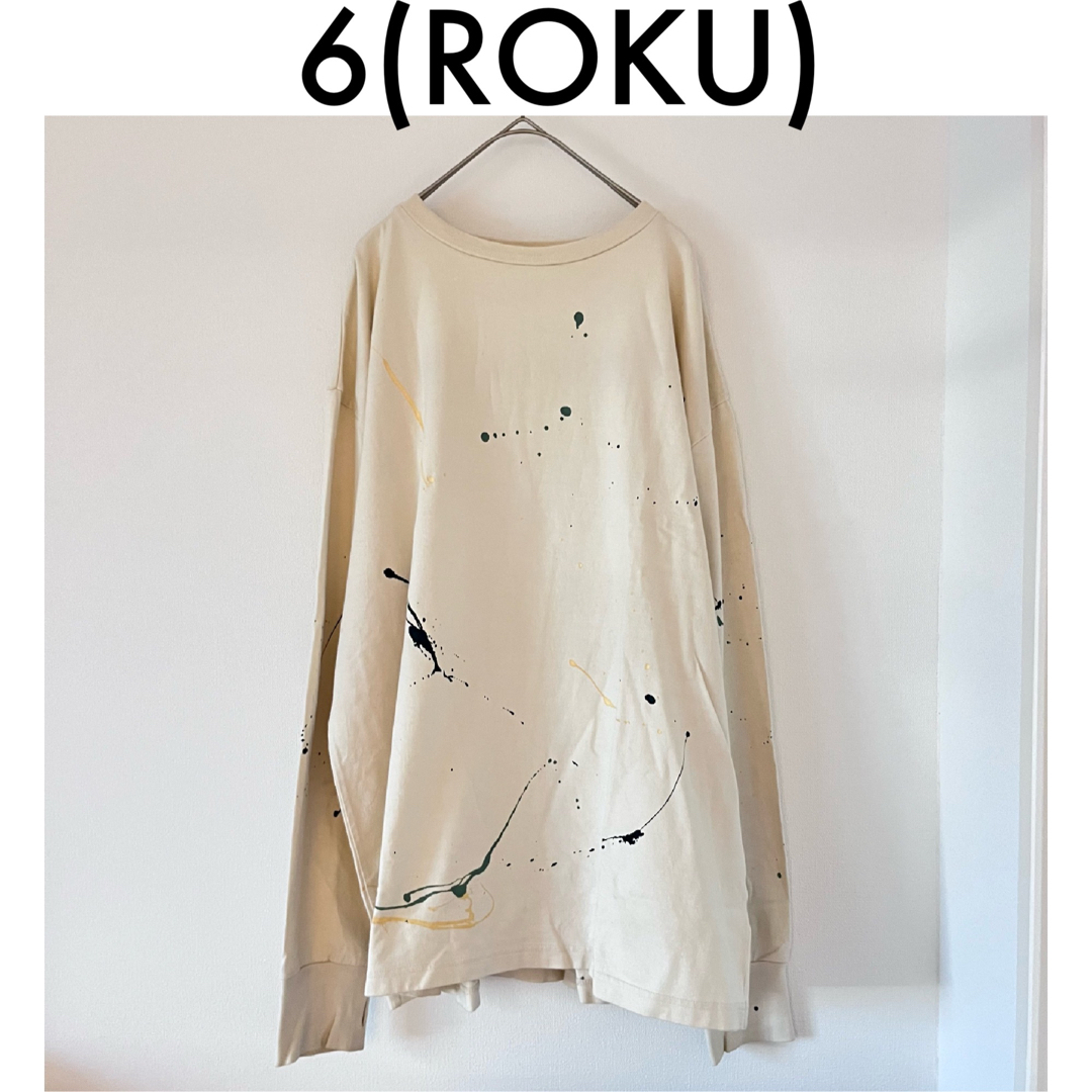 DRIPPING LONG SLEEVE PULLOVER ロンT カットソー