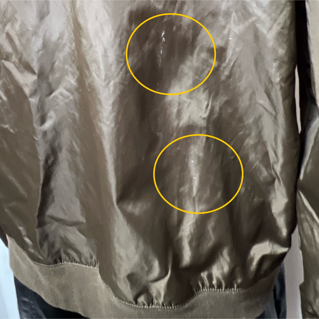 American Apparel(アメリカンアパレル)のアメリカンアパレル✨ナイロンジャケット ジャンパー ブラウン M ファスナー レディースのジャケット/アウター(ナイロンジャケット)の商品写真