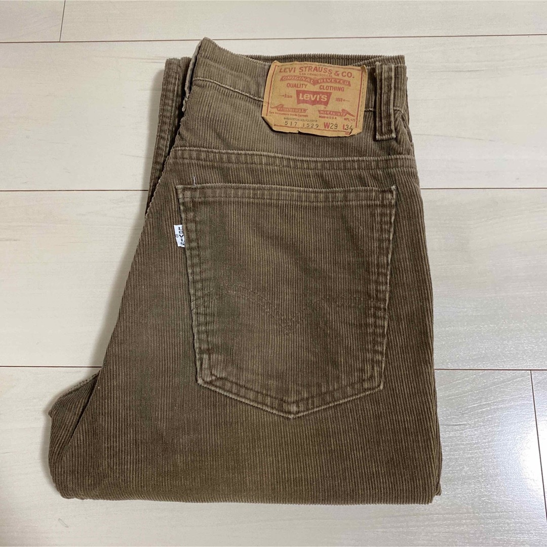 【Levi’s】80’s vintage 517 コーデュロイ パンツ 29levis