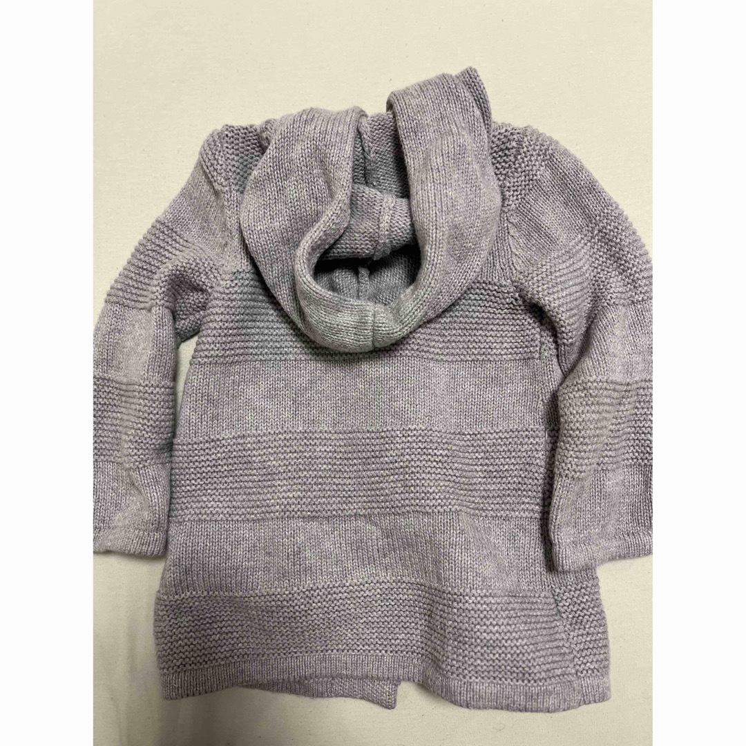 babyGAP(ベビーギャップ)のGap  ニットパーカー　80サイズ キッズ/ベビー/マタニティのベビー服(~85cm)(ニット/セーター)の商品写真