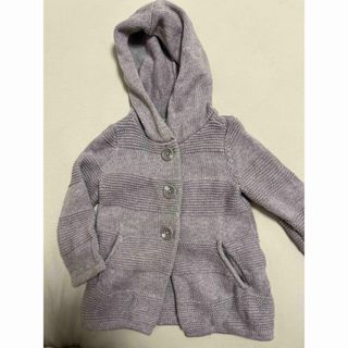 ベビーギャップ(babyGAP)のGap  ニットパーカー　80サイズ(ニット/セーター)