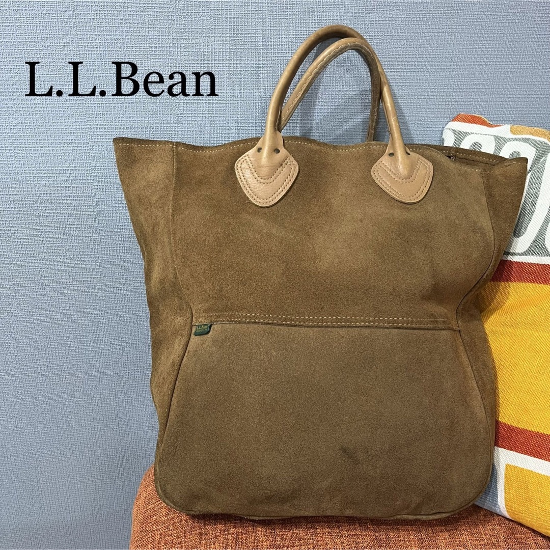 L.L.Bean(エルエルビーン)の【L.L.Bean スエードトートバッグ 80s】 メンズのバッグ(トートバッグ)の商品写真