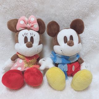 ミッキーマウス(ミッキーマウス)のディズニー　ミッキー　ミニー　ぬいぐるみ(ぬいぐるみ)