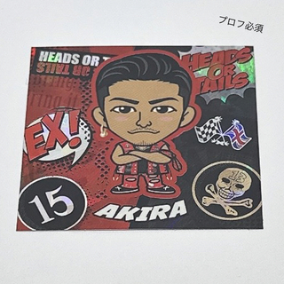 エグザイル(EXILE)のEXILE AKIRA SOW HoT スクエアステッカー(その他)