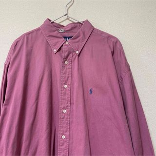 ポロラルフローレン(POLO RALPH LAUREN)のRalph Lauren ラルフローレン 古着 used BIG シャツ ピンク(シャツ)