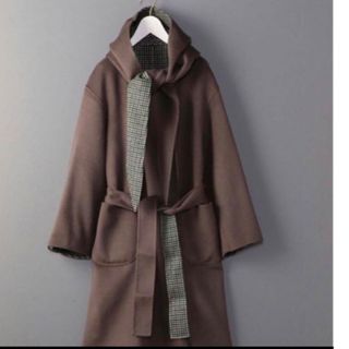 アメリヴィンテージ(Ameri VINTAGE)の定価81000円 6 ROKUロクHOOD REVER GOWN COAT(ポンチョ)