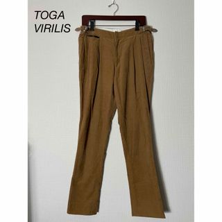 トーガビリリース(TOGA VIRILIS)のTOGA VIRILIS コーデュロイパンツ ウエスタンバックル(スラックス)