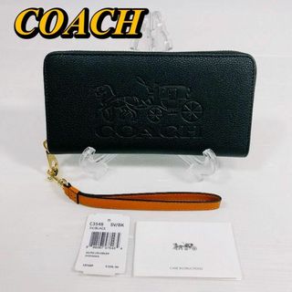 コーチ(COACH)の未使用　コーチ　長財布　PVCレザー　レディース　財布　ラウンドファスナー(財布)