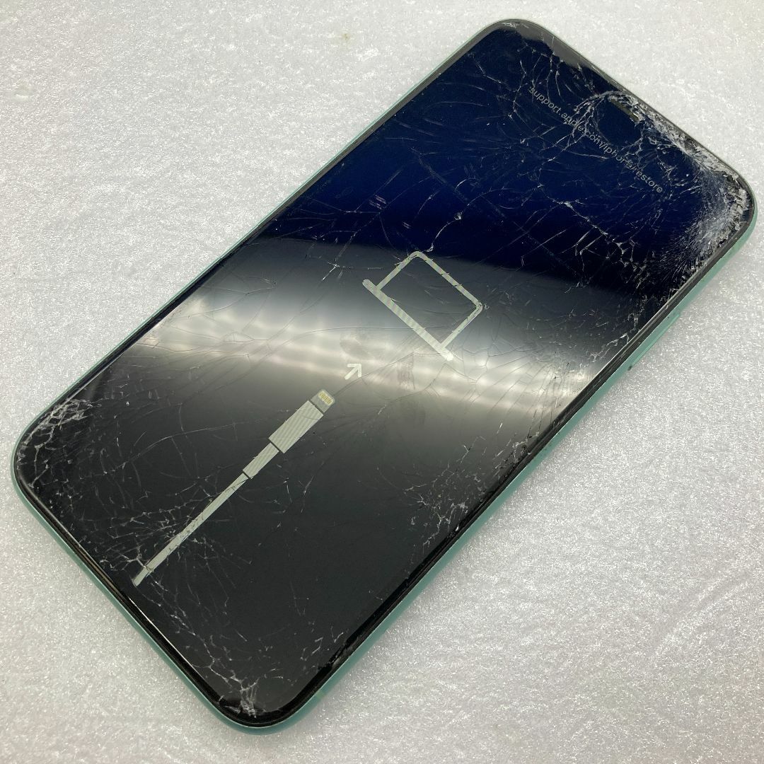 完全ジャンク iPhone11用の交換部品として バックパネル 画面