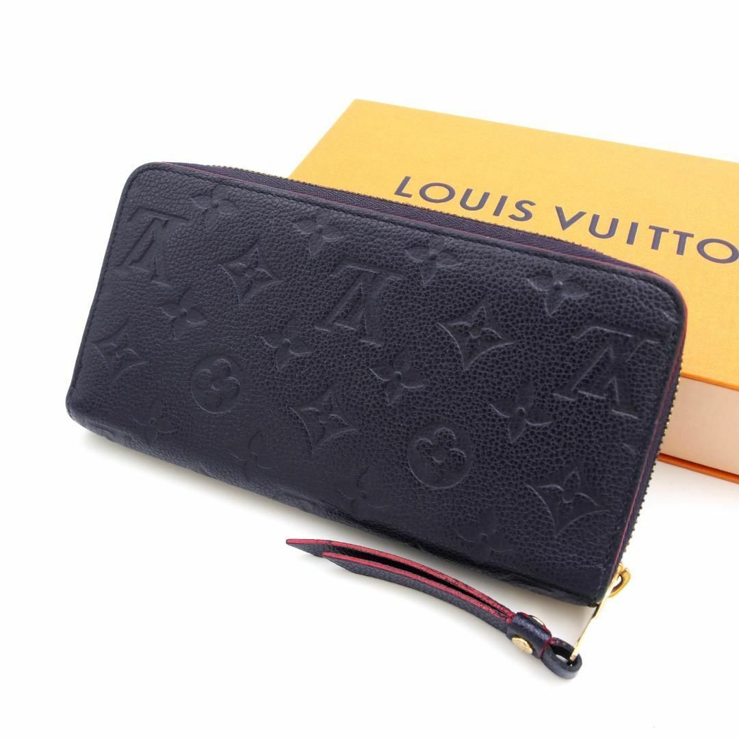 LOUIS VUITTON(ルイヴィトン)の極美品✨ ルイヴィトン モノグラム アンプラント ジッピーウォレット ネイビー メンズのファッション小物(長財布)の商品写真