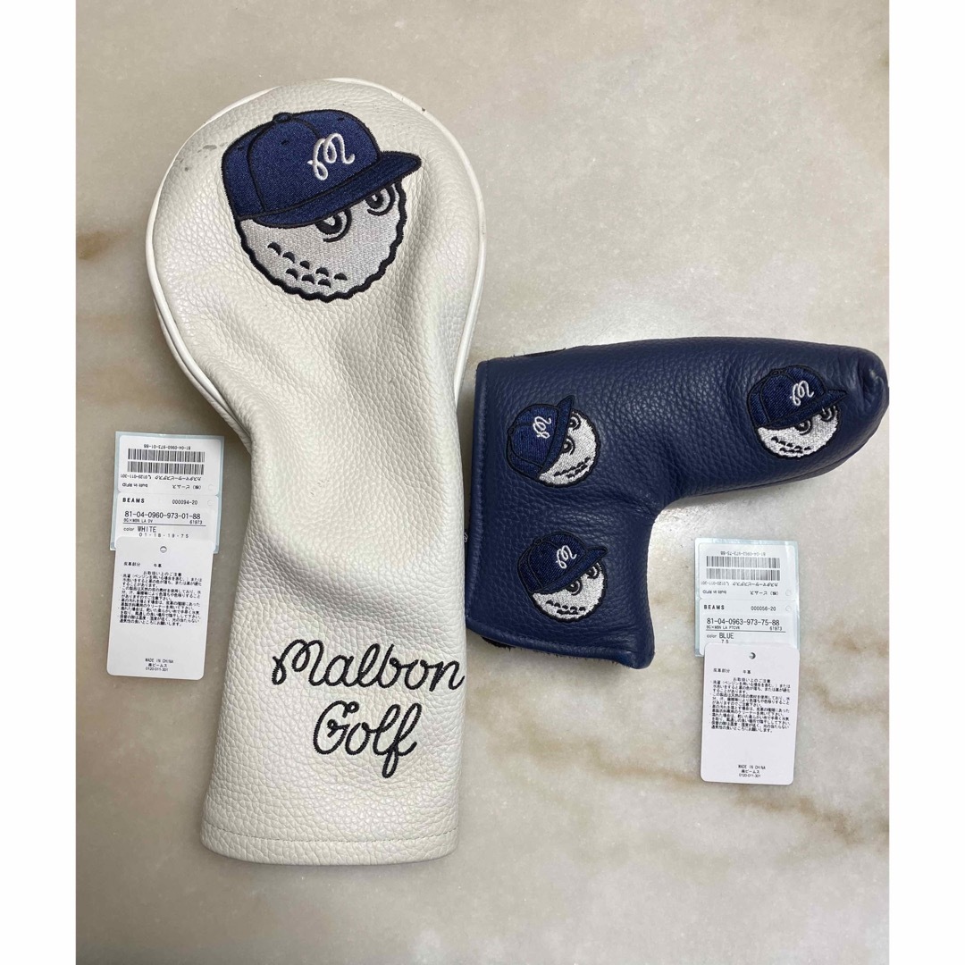 MALBON GOLF x BEAMS GOLF ヘッドカバー