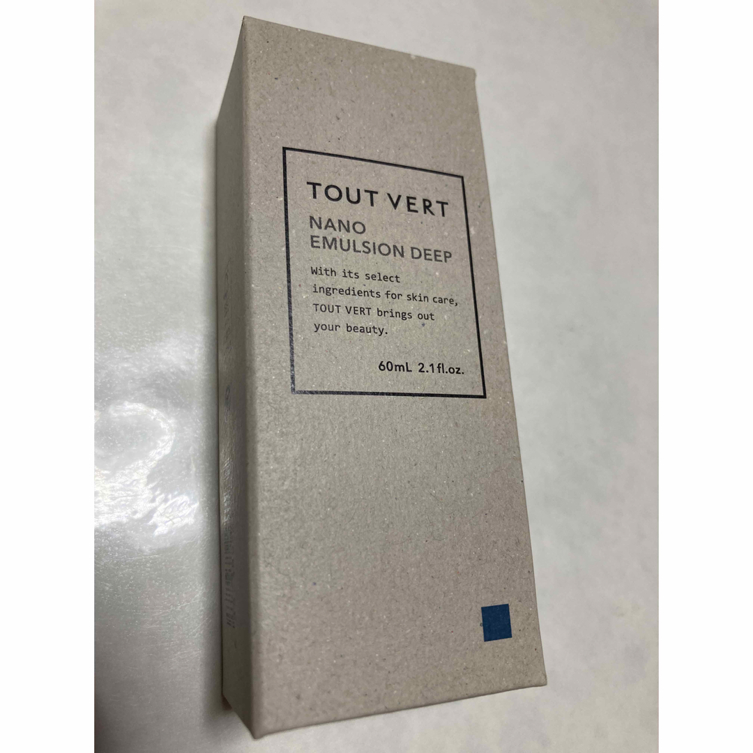 TOUT VERT(トゥヴェール)の60ml トゥヴェール ナノエマルジョンディープ 1個 エンタメ/ホビーのコレクション(その他)の商品写真