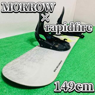 モロー(Morrow)のMORROW GYRATOR × rapidfire スノーボード 初心者(ボード)