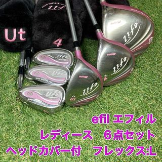 MIZUNO - レディース エフィル efil ウッド ユーティリティ アイアン 6