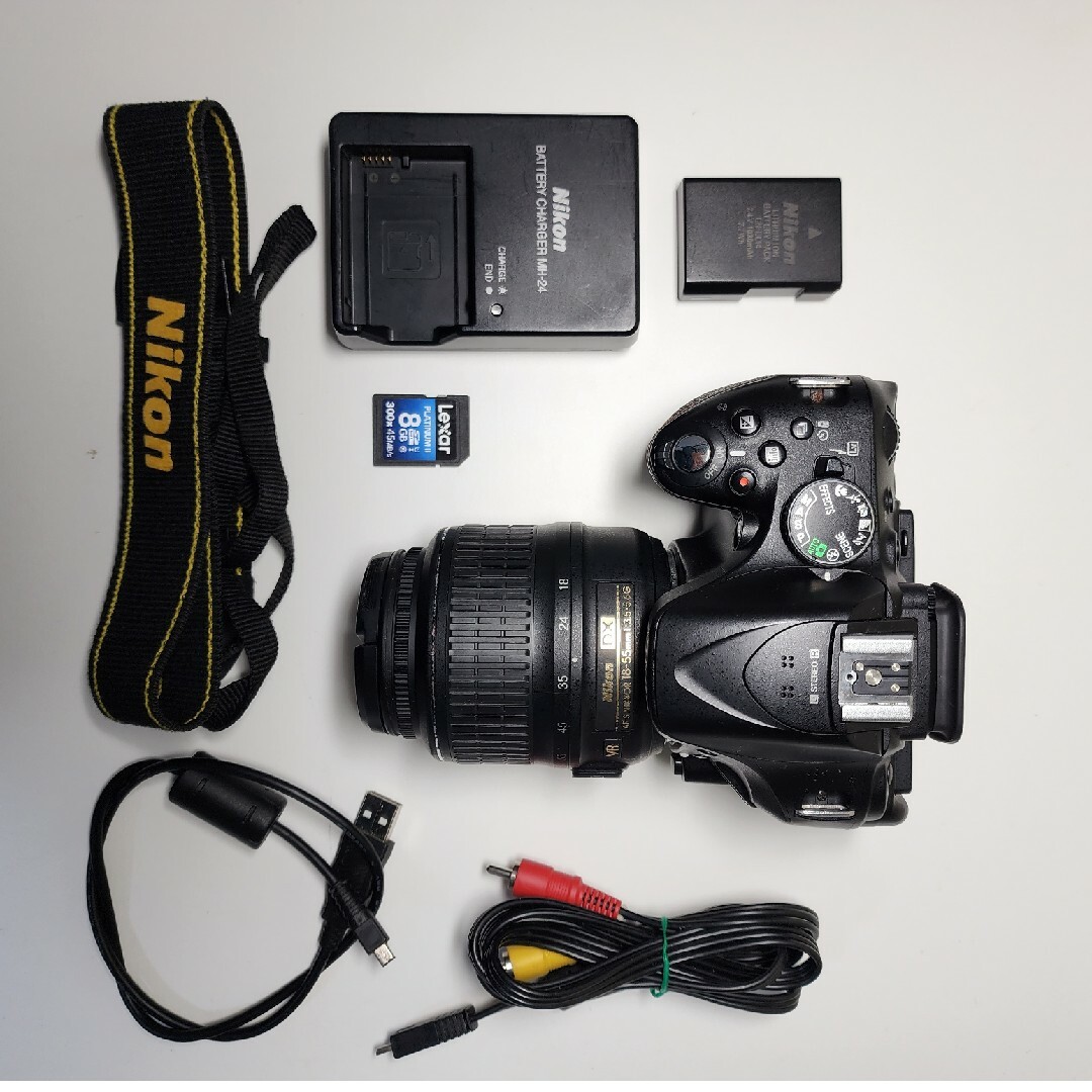Nikon - Nikon D5200 一眼レフカメラ 美品レンズセットの通販 by
