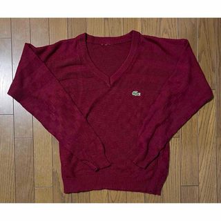 ラコステ(LACOSTE)のフランス製 ヴィンテージ ニット セーター TIMSA LACOSTE ラコステ(ニット/セーター)