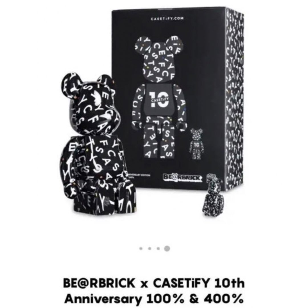 未開封　BE@RBRICK casetify 10th 400%＋100%のサムネイル