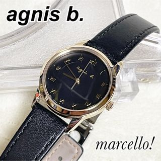 美品アニエスベーMARCELLO!マルチェロ　ソーラー腕時計人気　 レディース