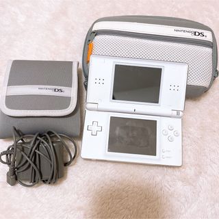 ニンテンドーDS - NINTENDO DS Lite 白 カートリッジ2個付の通販 by