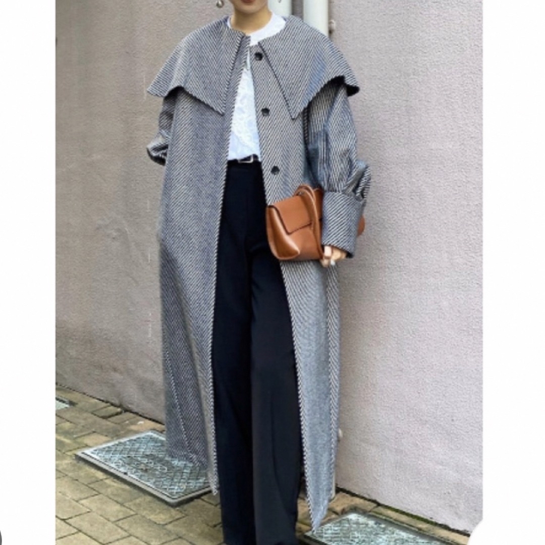 17000円 2WAY PUFF SLEEVE COAT CAPE mercuridesign.com