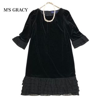 美品 M'S GRACY エムズグレイシー ワンピースワンピース