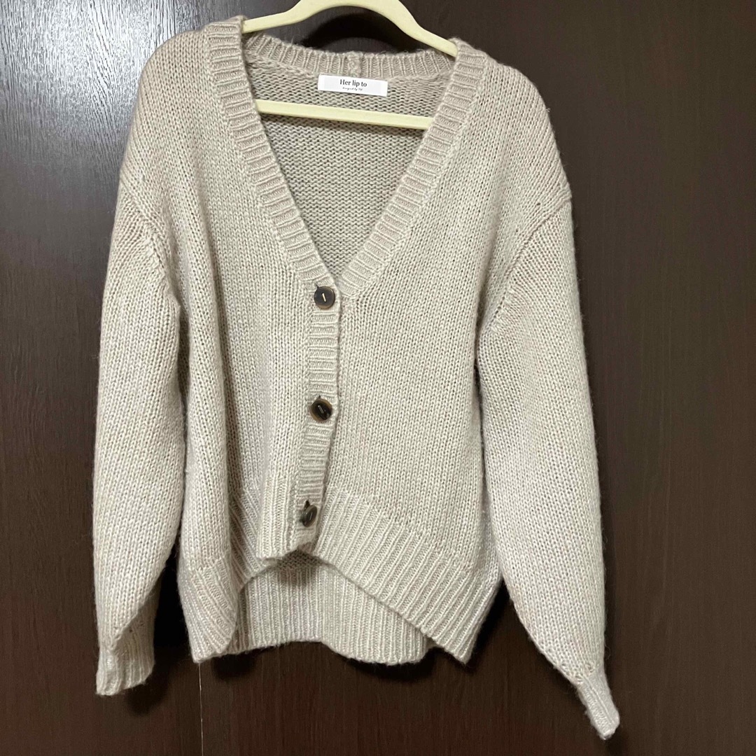 新品Essential Mohair Blend Cardigan