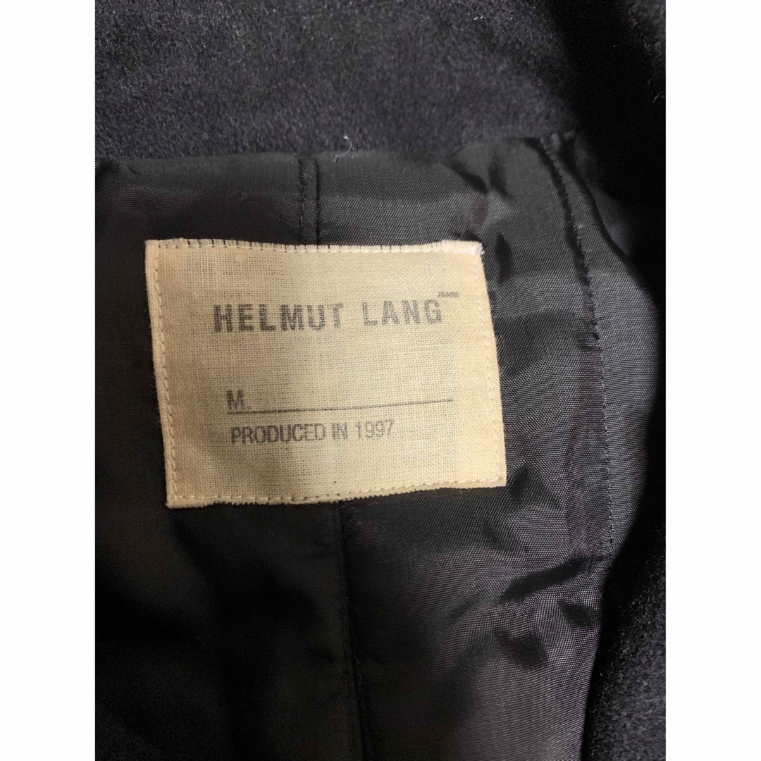 HELMUT LANG(ヘルムートラング)のHELMUT LANG ヘルムートラング 本人期 コート ジャケット アウター メンズのジャケット/アウター(チェスターコート)の商品写真