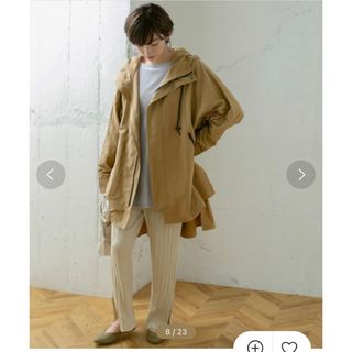 selectmoca 2021 AW へリンボンステンカラーコート