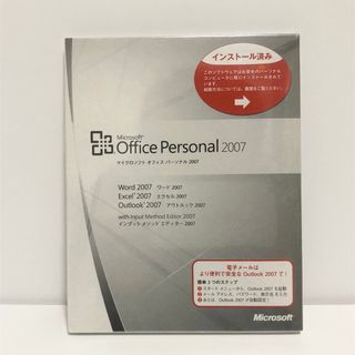 マイクロソフト(Microsoft)のMicrosoft Office Personal 2007(PC周辺機器)