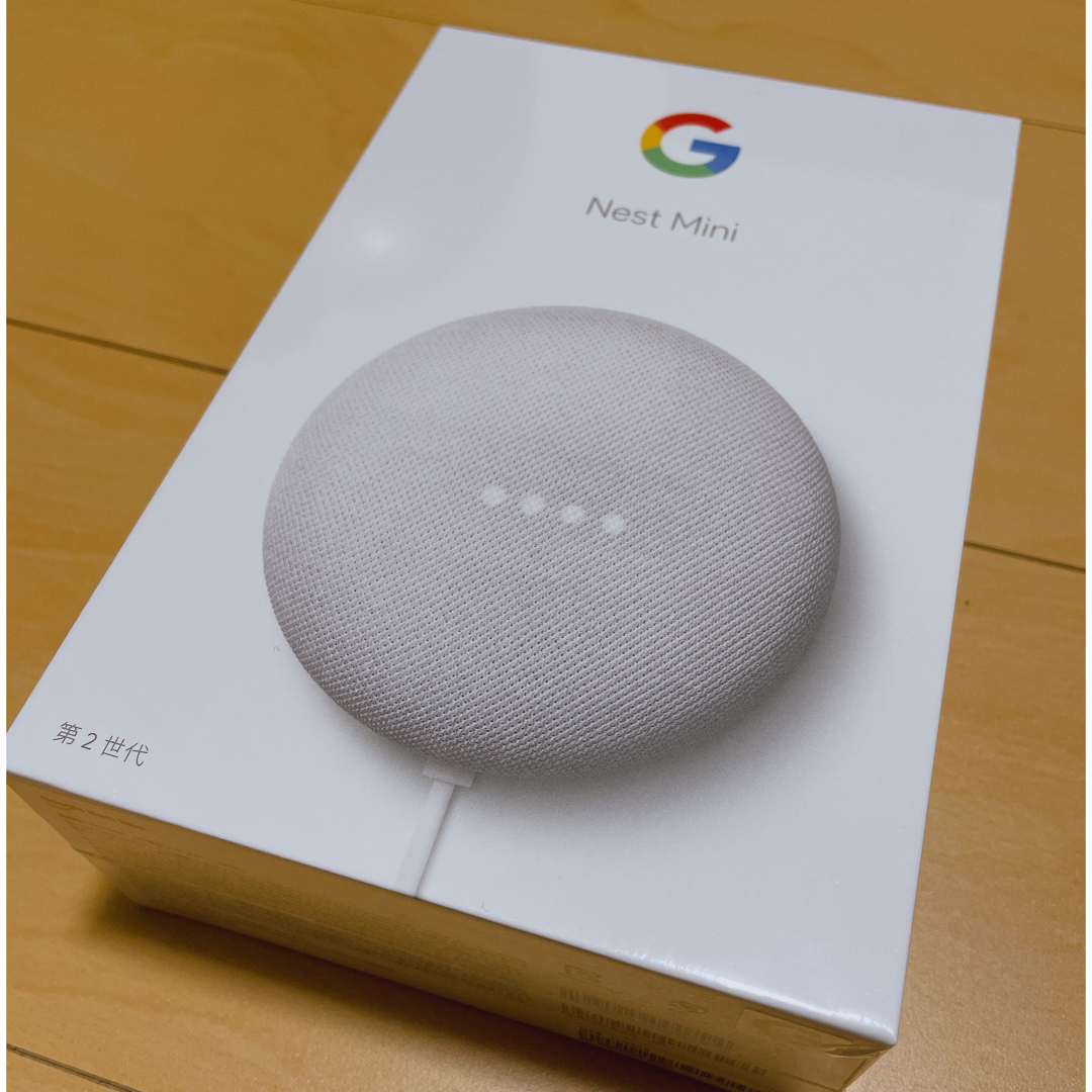Google(グーグル)のGoogle nest mini 第2世代 スマートスピーカー スマホ/家電/カメラのオーディオ機器(スピーカー)の商品写真