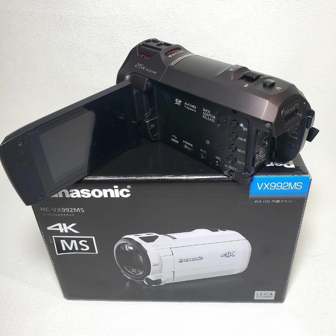 Panasonic - HC-VX992MS-TJ パナソニック 4Kビデオカメラ 保証付の通販