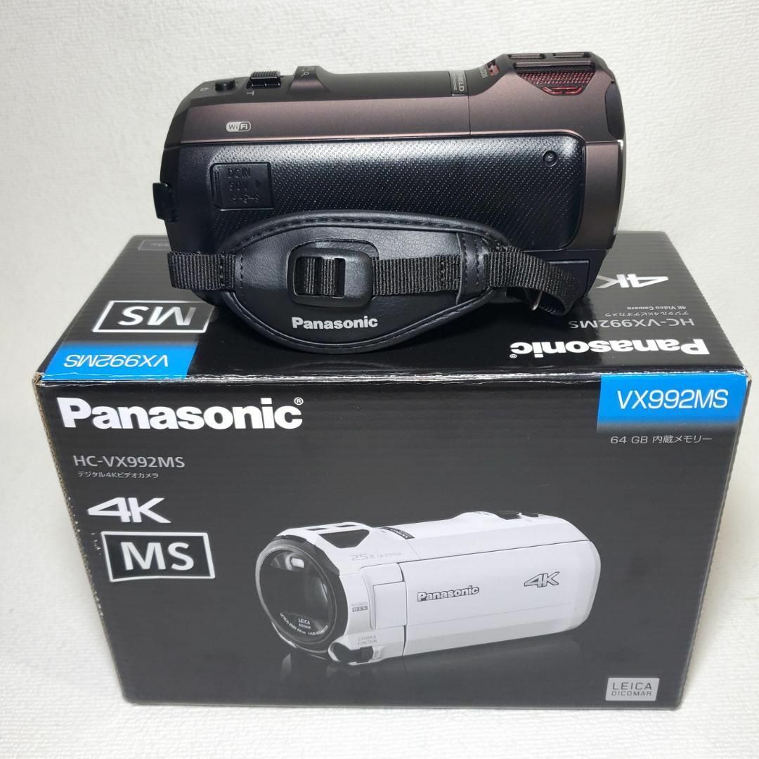 Panasonic - HC-VX992MS-TJ パナソニック 4Kビデオカメラ 保証付の通販