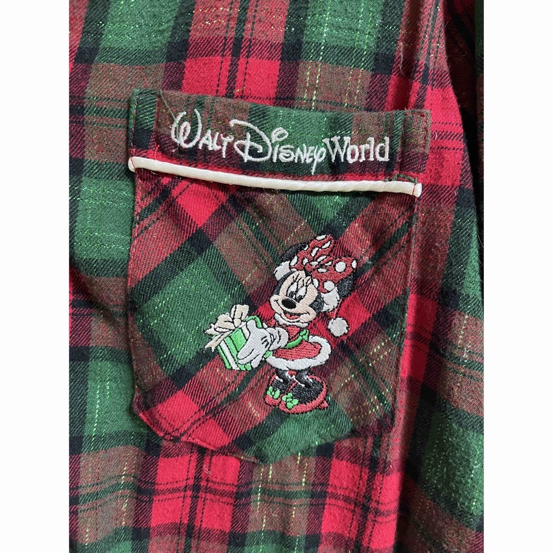 Disney(ディズニー)のディズニーワールド・クリスマス・ロングシャツ・Disney Christmas レディースのトップス(シャツ/ブラウス(長袖/七分))の商品写真