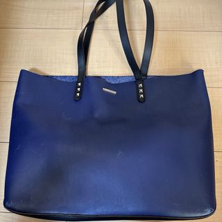 レベッカミンコフ(Rebecca Minkoff)のレベッカミンコフ レザー トート スタッズ ネイビー(トートバッグ)