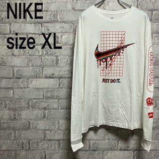 ナイキ(NIKE)の人気【NIKE】ナイキ ロンT XLサイズ お洒落 カッコイイ(Tシャツ/カットソー(七分/長袖))