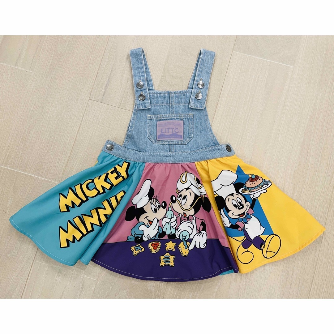 しまむら(シマムラ)のしまむら リトシー ジャンパースカート  キッズ/ベビー/マタニティのキッズ服女の子用(90cm~)(スカート)の商品写真