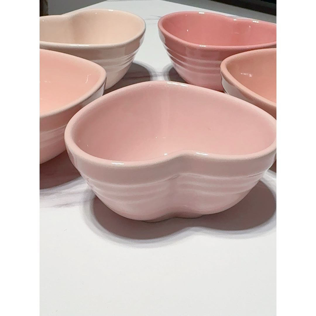 LE CREUSET - 【ル・クルーゼ】ミニハートボウル５個セットの通販 by ...