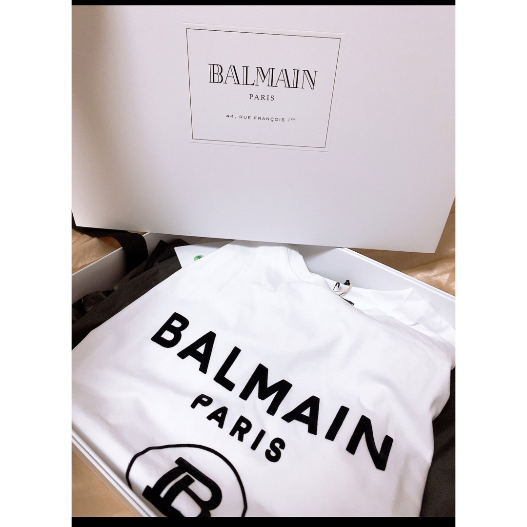 BALMAIN(バルマン)のBALMAIN 白Tシャツ メンズのトップス(Tシャツ/カットソー(半袖/袖なし))の商品写真