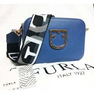 フルラ(Furla)の新品 FURLA フルラ ショルダーバッグ ミニクロスボディー  ブルー(ショルダーバッグ)