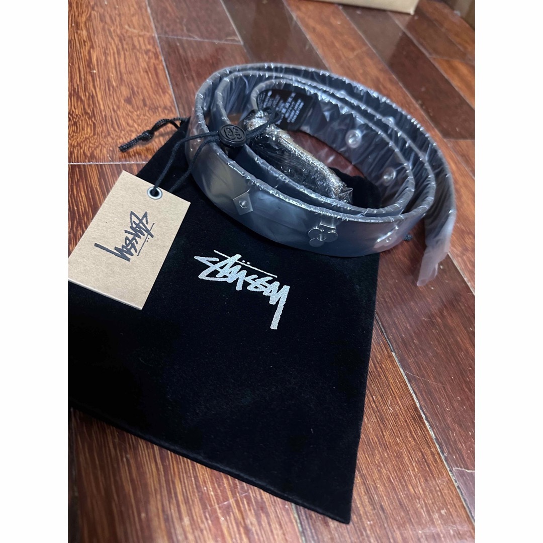 STUSSY(ステューシー)のStussy ROYAL SUIT DRESS BELT ベルト スーツ 黒 メンズのファッション小物(ベルト)の商品写真